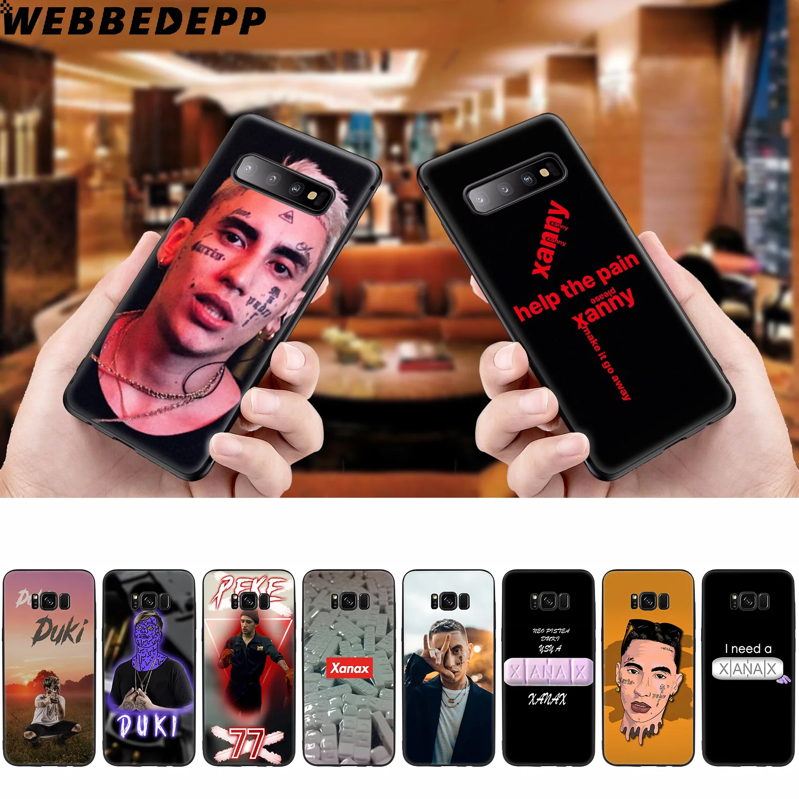 WEBBEDEPP Neo Pistea Рэппер Xanax мягкий чехол для Samsung Galaxy S10 S10e S9 S8 Plus S7 S6 Edge &amp J6 2018 Note 10 9 8 |