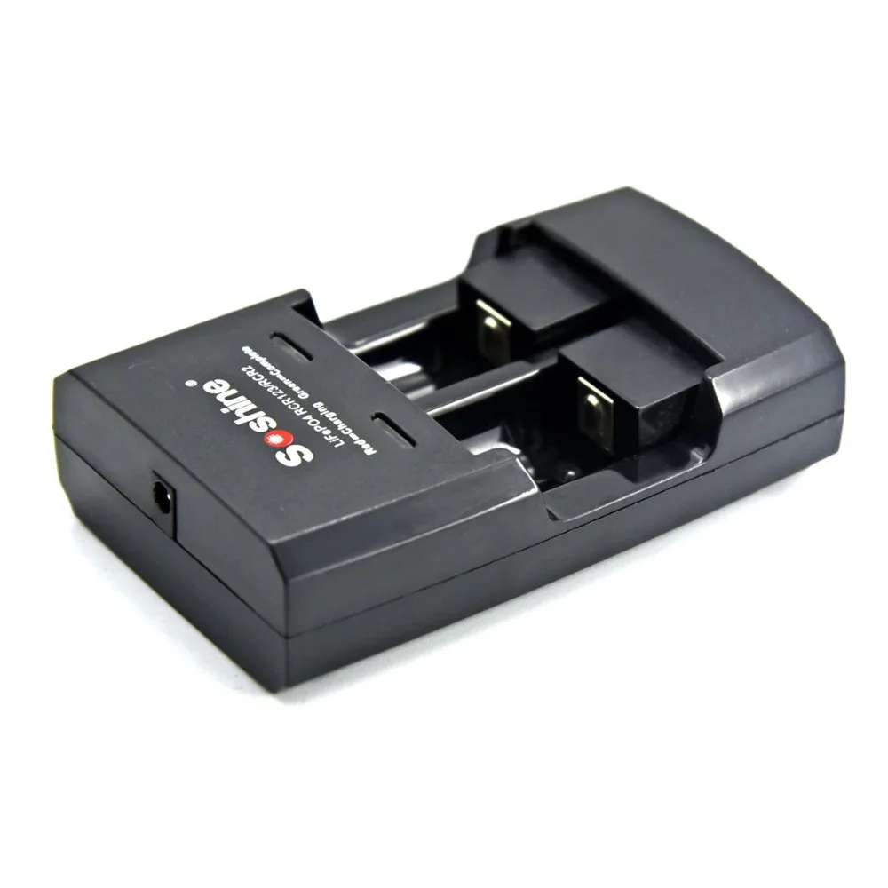 

Soshine S5(Fe) Intelligent Independent LiFePO4 Battery Charger For RCR123 / RCR2 / 16340 / 17335 LiFePO4 Battery