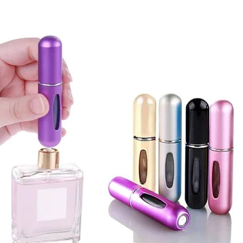 

5ML Refillable Atomizer For Perfume Spray Mini Perfume Spray Bottle Empty Cosmetic Containers Makeup Jars Storage For Travel