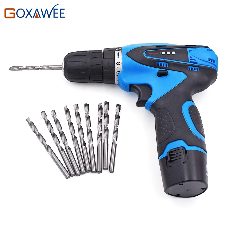 GOXAWEE, 10 шт., 4 мм, 5 мм, 6 мм, HSS сверла, электроинструменты, аксессуары для Dremel, Деревообрабатывающие инструменты, Dremel, роторные инструменты, сверло