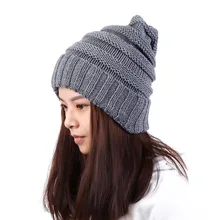 Выходная шляпа печатных Твердые защита от ветра при катании на лыжах теплые шапки зима для женщин мужчин вязать кепки