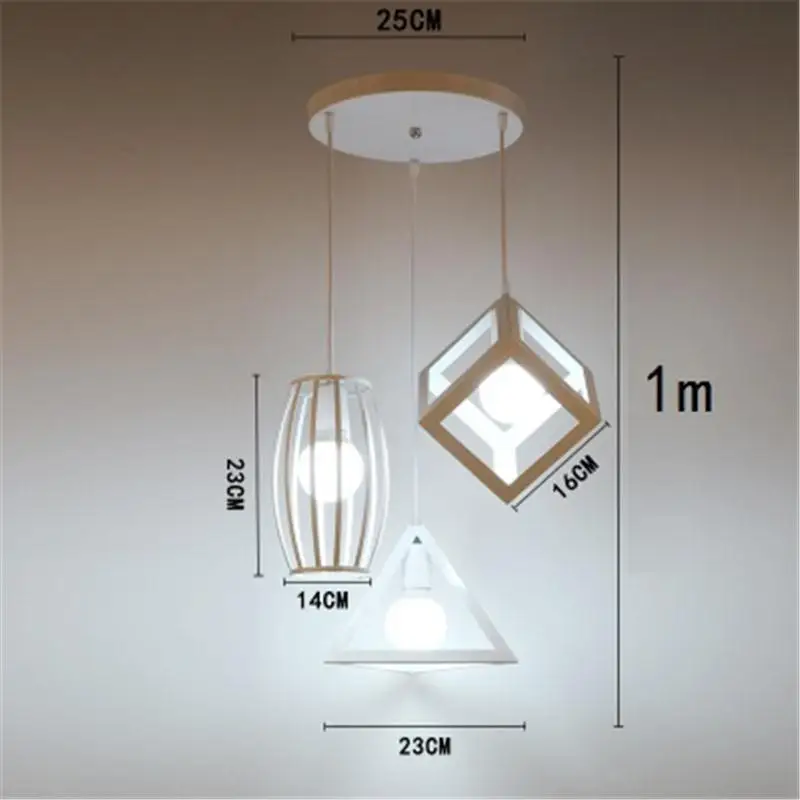 Lampara Colgante Gantung Luminaria Pendente Deco Cuisine Lustre подвесной светильник Suspendu Лофт подвесной светильник Hanglamp - Цвет корпуса: Version G