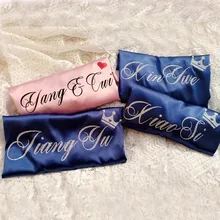 5 предметов в лоте; изготовленный на заказ Печать логотипа шелковые халаты для свадебной вечеринки вечерние свадебные туфли со стразами на свадьбу подарок халат персонализированные подарки невесте