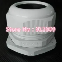 M63 Водонепроницаемый нейлоновый Пластиковый кабель кабельный ввод Разъем