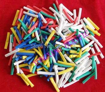 

500pcs/lot 5.0mm 4.5cm length pvc heat shrink tube ratio 2:1 sleeving
