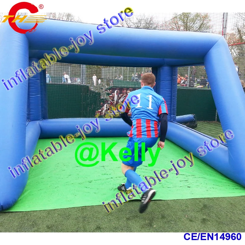 free air shipping inflatable football shooting field goal, inflatable
