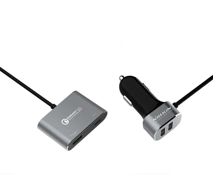 

Nillkin PowerShare NKC05 Quick Charge 3.0 4 Port USB / Type-C 57W Car Charger
