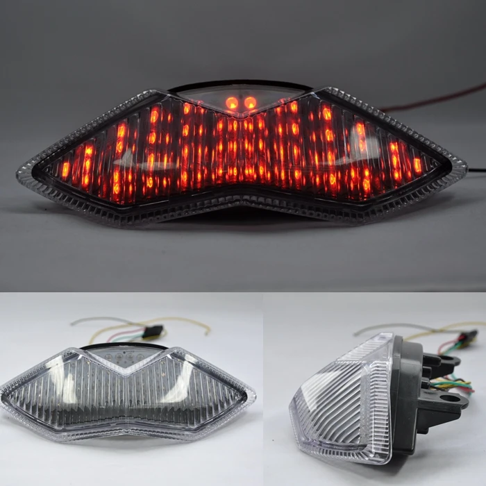 Motorcycle Led Turn Signal Tail Light Taillight For Kawasnki Z1000 2010