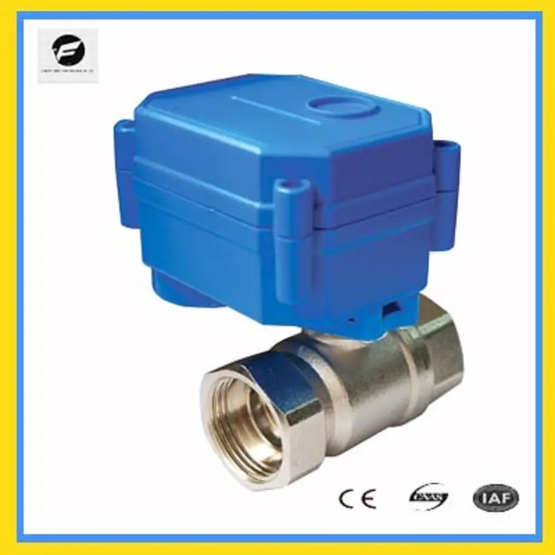

CWX-15 series motorized ball valve stainless steel material DN15 DN20 DC3-6v DC12v DC24v CR01 CR02 CR04 for irrigation system