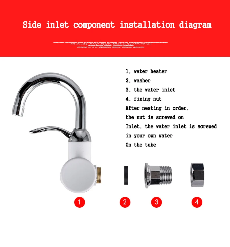 Electric Kitchen Water Heater Tap Instant Hot Water Faucet Heater Cold Heating Faucet Tankless Instantaneous Water Heater (19)