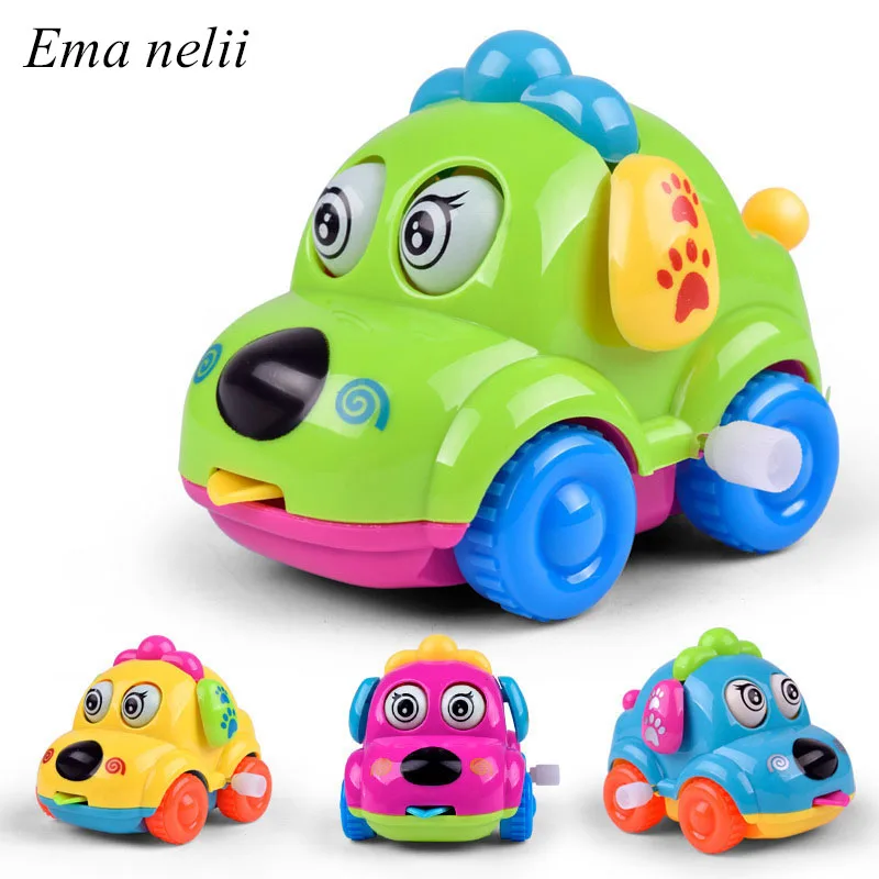 

Hot Sale Children Classic Toys Vintage Plastic Vehicle Cartoon Clockwork Small Car Wind Up Toy for Baby Kids Game Holiday Gifts