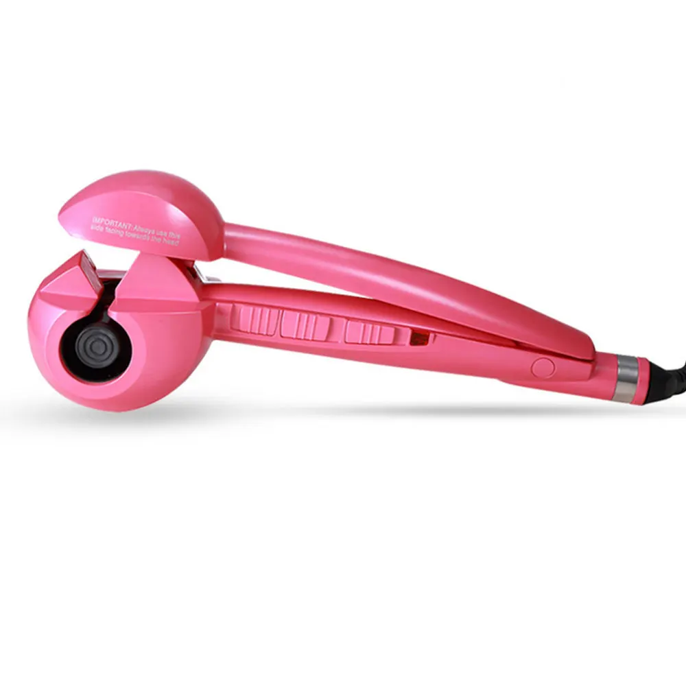 

Automatic Hair Steam Ceramic Curling Iron Bar Salon Professional Car Rotating Styling Steamer Spray Curl Spiral Machine New