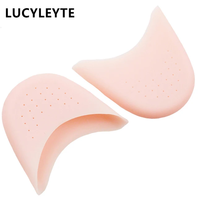 2019 Hot Sale 1 pair = 2piece On Sale Silicone Gel Toe Breathable Soft Ballet Pointe Dance Shoes Pads Foot Care Protector