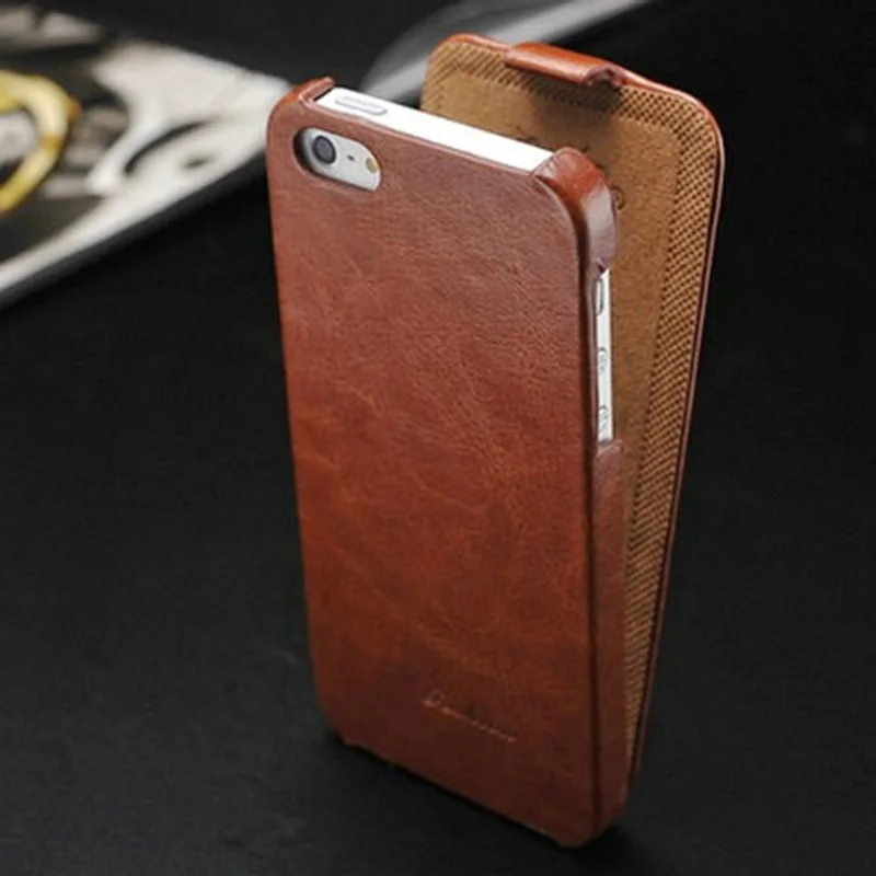 Buy Vintage Flip PU Leather Case for iPhone 5 5S SE