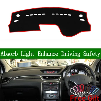 

For Peugeot 308 2012 2013 2014 2015 Right Hand Drive Dashboard Cover Car Stickers Sun Shade Dash Mat Carpet Interior Accessories
