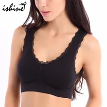 Профессиональный Спортивный бюстгальтер кружевной топ на бретелях, удобные и дышащее с эффектом push-up бюстгальтер для йоги спортивные сна сарай Фитнес Костюмы Ju30
