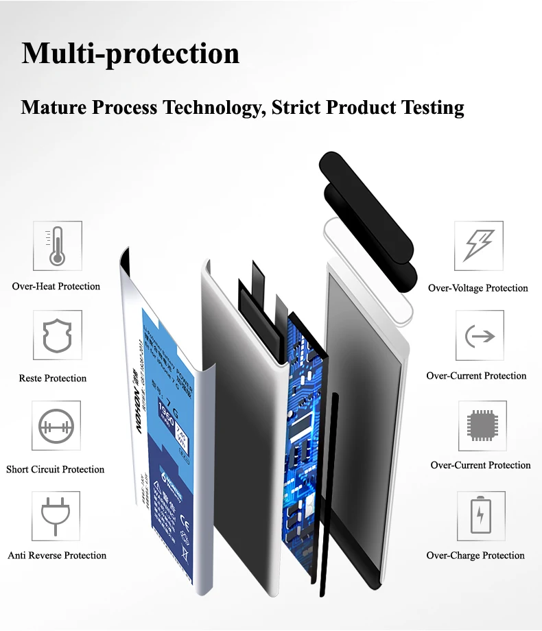 NOHON Battery For Apple iPhone 7 Plus Details (05) Nohon Bateria For Apple iPhone 7 Plus i Phone 7 Plus