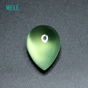 

Top quality Australia natural prehnite for jewelry making,water drop shape 21X15X10mm 25ct loose gemstone,use for luxury jewelry