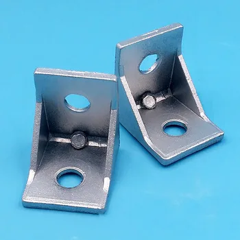 

Aluminium Extruded Sections 30/40 Connection Corner Bracket 8pcs