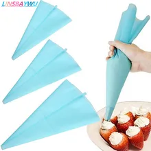 1 х Силиконовый многоразовые Обледенение Трубопроводы Крем кондитерский мешок торт инструмент для декорирования, сделай сам торт инструмент