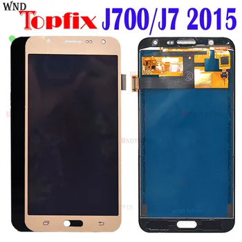 

TFT 5.5" For SAMSUNG Galaxy J7 2015 LCD Display Touch Screen Digitizer J700F J700M J700H Replacement samsung J700 LCD + glue