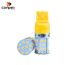 Buy conpex 12V T20 Turn Signal light Car Brake Reverse Light  Daytime Running Light twinkle CANBUS 7443 7440 parking lamp Free Shipping