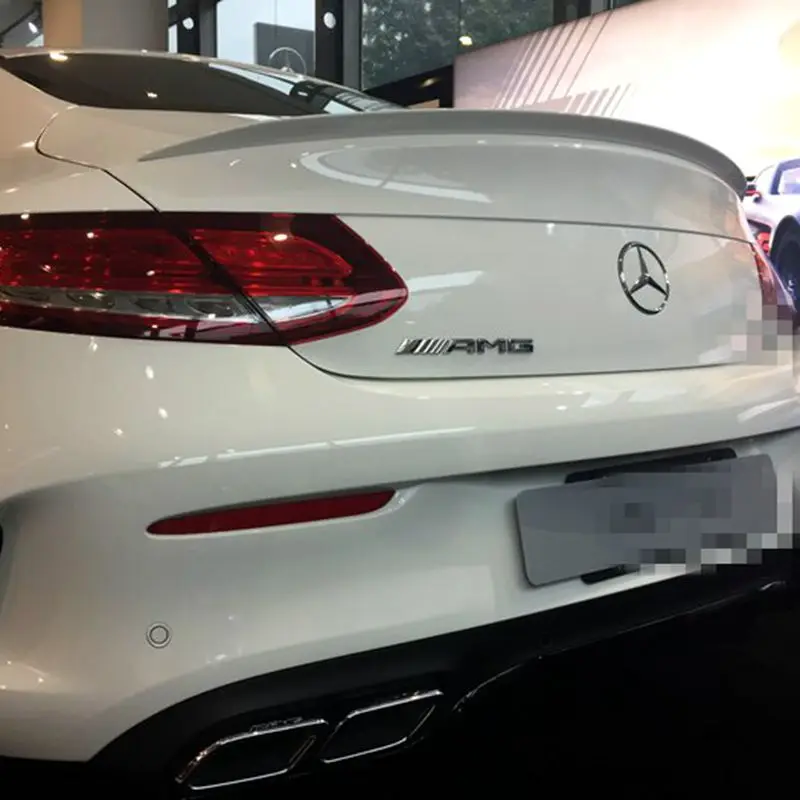 Для Mercedes Benz W213 Coupe E-Class задний спойлер багажника ABS Материал грунтовка цвет украшение в виде хвостового крыла