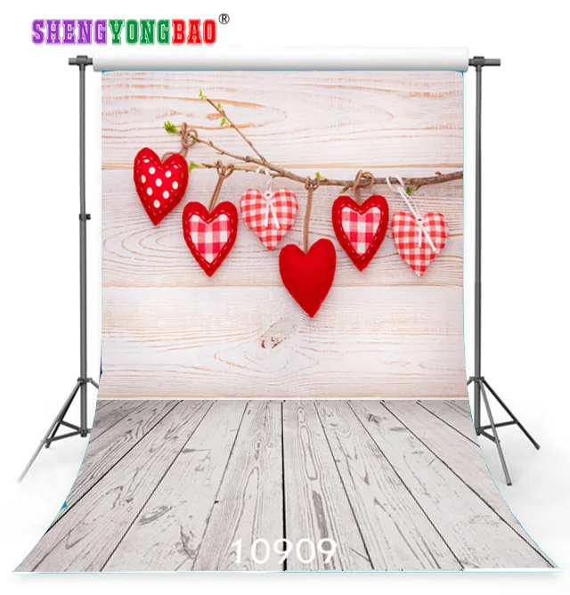 

SHENGYONGBAO Vinyl Custom Photography Backdrops Prop Valentine's day Theme Photography Background 10909