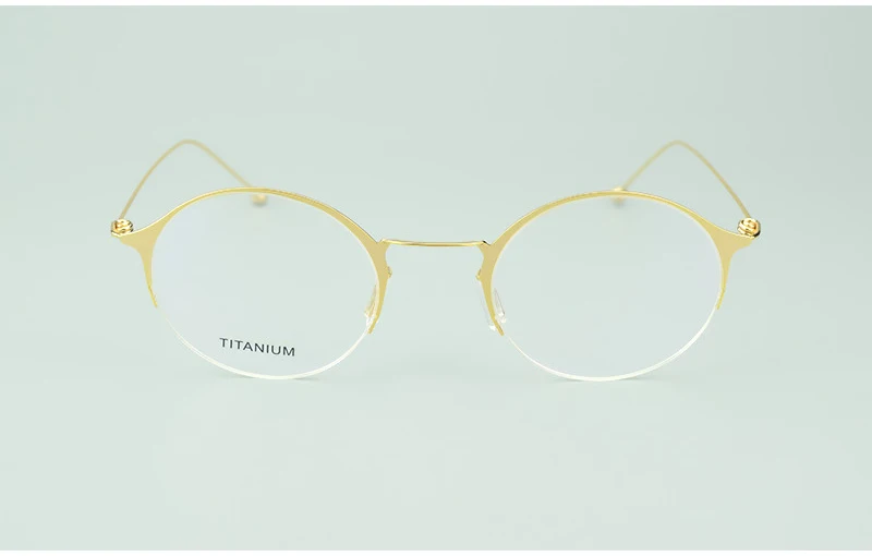 Летняя новейшая оправа для очков для мужчин и женщин ультратонкая Ультралегкая титановая креативная дизайнерская оправа для очков компьютерные очки для близорукости