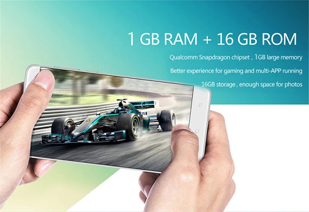 Coolpad Roar 5 E2C 1 ГБ Оперативная память 16 Встроенная Snapdragon 210 ГГц QuadCore 0 дюймов IPS HD Экран