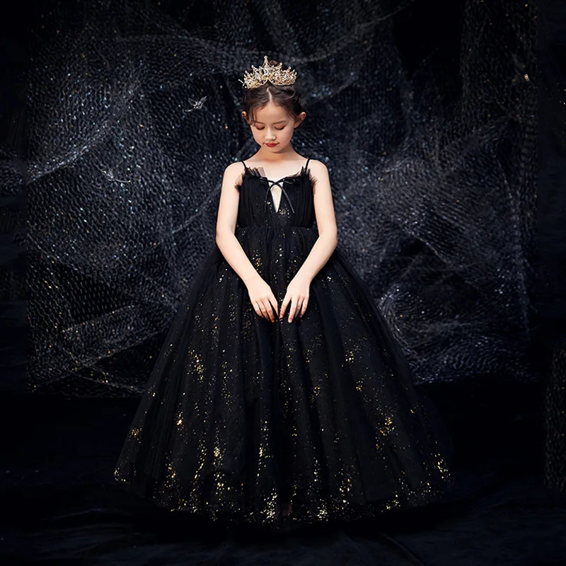 black gown kids