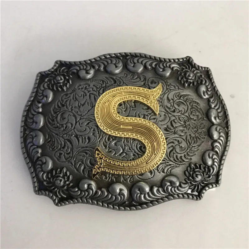 Buy Retail 7 Different New Gold Initial Letter Belt