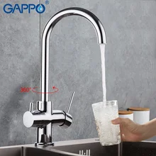 GAPPO water filter taps Kitchen Faucet mixer torneira de cozinha water taps kitchen sink mixer crane wash for Kitchen Sink