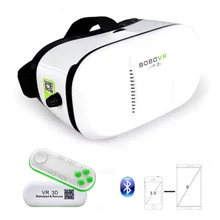 BOBOVR Z3 Виртуальная реальность 3D видео очки регулируемое фокусное расстояние 3D VR гарнитура для 4-6 inche телефон+ Bluetooth 6,0 геймпад
