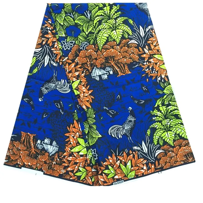 

HIGH QUALITY HOLLANDAIS WAX 6YARD cotton fabric african wax prints fabric DUTCH WAX FABRIC FOR SEWING ! P122903