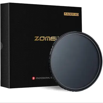 

Zomei Ultra Slim ABS Fader ND Adjustable Variable ND2-400 Neutral Density Filter for DSLR Lens 49/52/58/67/72/77/82mm