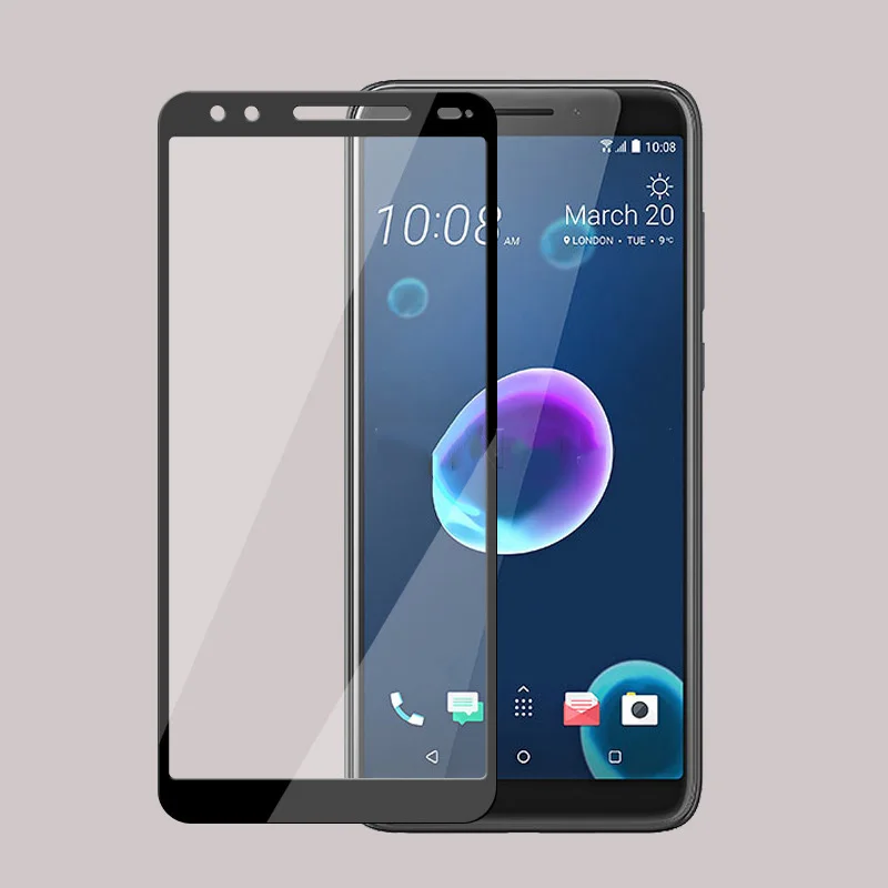 Для HTC Desire 12 высококачественное взрывозащищенное Закаленное стекло полное