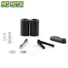 Freeshipping motorcycle parts No Cut Frame Slider Protector Fit For Yamaha 2003 2004 2005 YZF R6 2006 2007 2008 2009 R6S Black Freeshipping motorcycle parts No Cut Frame Slider Protector Fit For Yamaha 2003 2004 2005 YZF R6 2006 2007 2008 2009 R6S Black