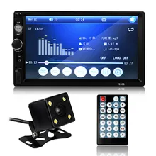 2Din 7010B Car MP5 Player Car Video Player Touch Screen Auto Audio Stereo Multimedia FM/MP5/USB/AUX/Bluetooth Camera Universal