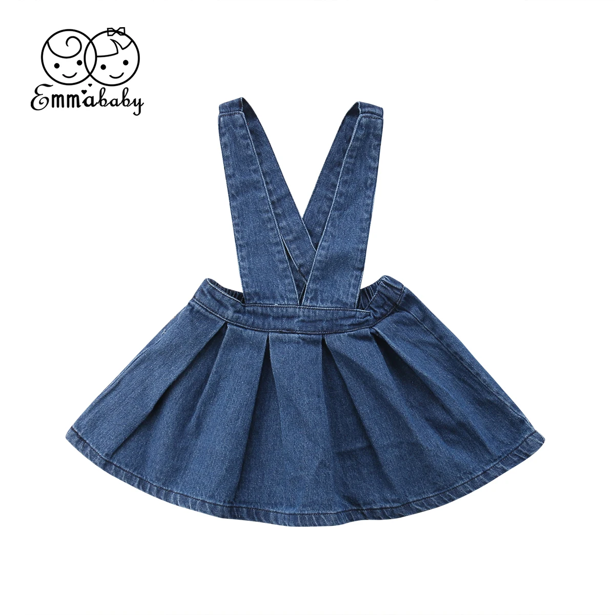 

Fashion Kids Girl Baby Denim Tutu Overalls Strap Skirt Party Clothes 6M-5Y
