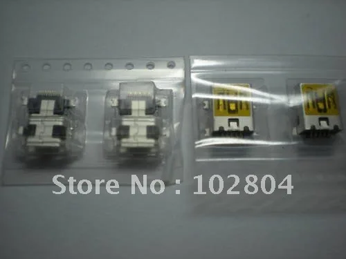 

Mini USB Jack Female Connector 10 Pin for Philips Product 100 pcs per Lot