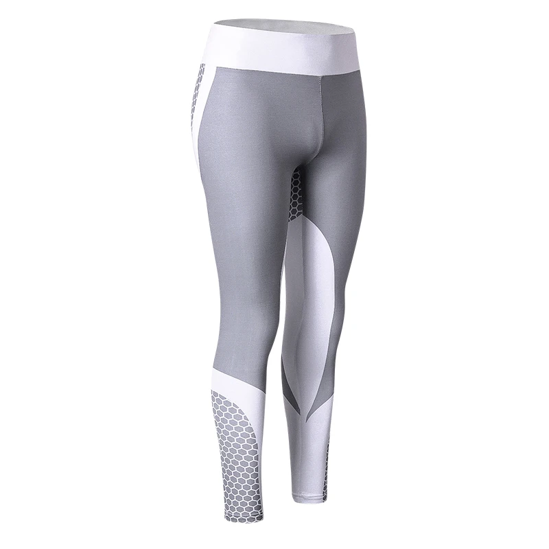 Womens Running Leggings Compression Pants Yoga Trousers Running Tights Sport Trousers Exercise Pants Womens Elastic