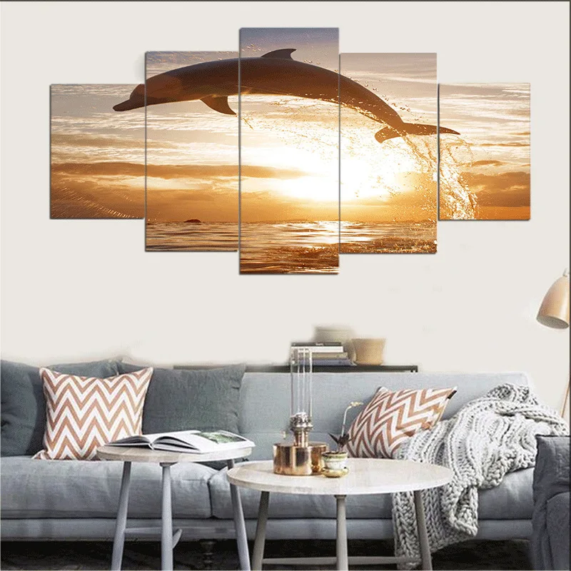 Painting Shark oil paint painting by numbers diy picture drawing coloring on canvas painting by hand wall paint landscape MA14