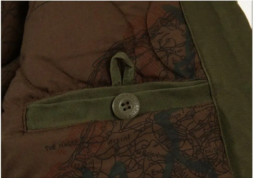 jaqueta estilo militar airborne