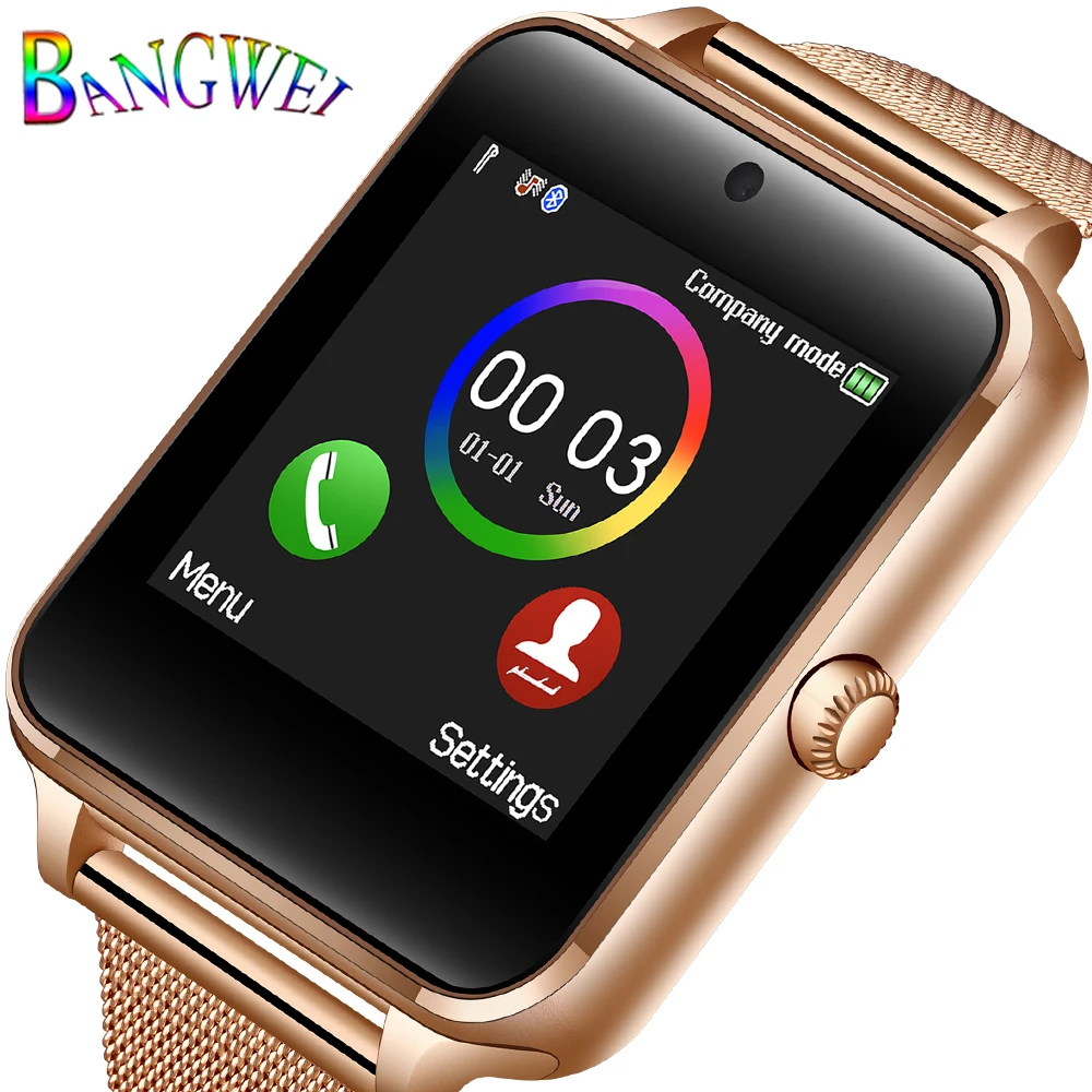 

BANGWEI2018 New Smart Watch For Men And Women SportS Smart Watch Sleep Monitoring Pedometer Connected To Bluetooth