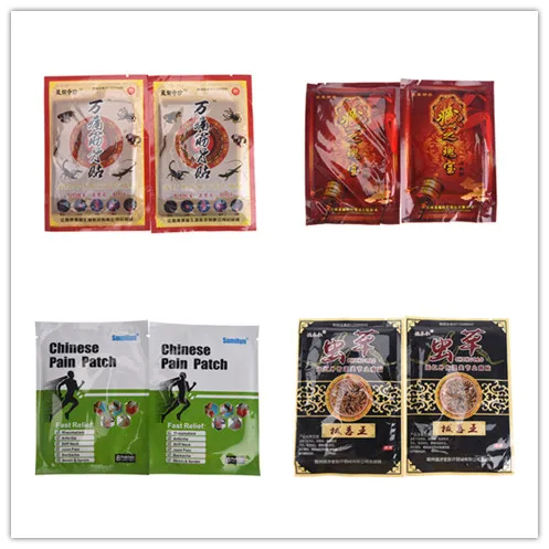16Pcs/2bags Pain Relief Patch Chinese Analgesic Plaster For Cervical Spondylosis Joint Pain Anti-Inflammatory Medicinal Paste