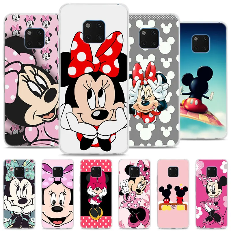 

Minnie Mouse Case Cover for Huawei Mate 10 20 Pro 9 10 20 Lite Soft TPU Silicone Phone Case for Huawei Mate 9 10 20 Phone Shell