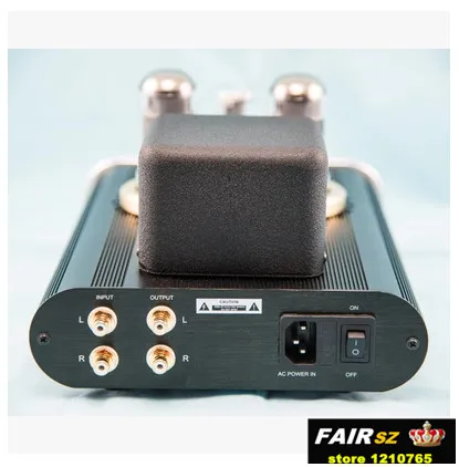 Маленькая точка MK9 ЛЧО лихорадка клапан ламповый 6N9P/6080 HiFi 2.0 Hearphone аудио усилитель MK 9 110 В /220 В