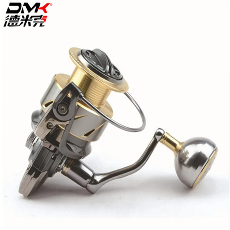 

Dmk 800-5000 Size Spinning Fishing Reel 5.2:1/11+1bb Saltwater Molinete Para Pesca Carretilhas De Pescaria Carp Coil