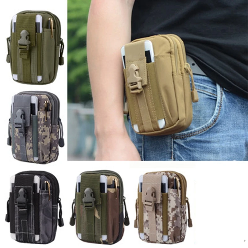 

Men's Outdoor Camping Bags,Tactical Molle Backpacks,Phone Bag,Military Waist Backpack,Soft Sport Running Pouch Travel Bags